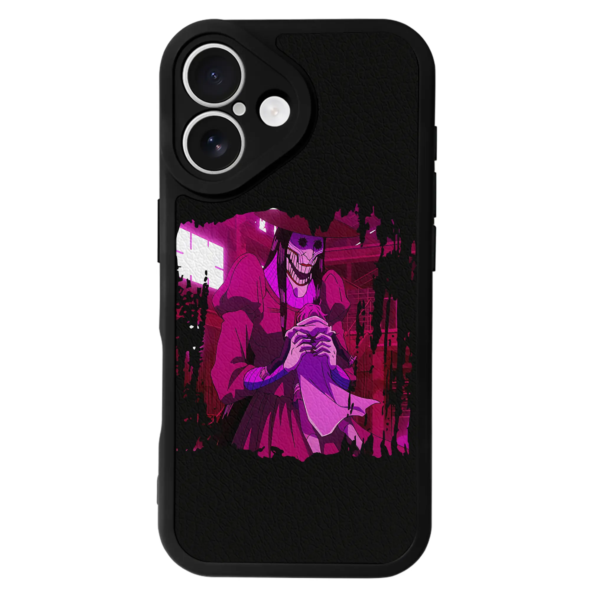 ダンダダン グッズ,アクロバティックさらさら - IPhone 16シリーズ対応 ・ シリコンスマホケース ・ レザー調 ・ 高精度フィット ・ 耐衝撃 ・ ワイヤレス充電対応 ・ 精密カット